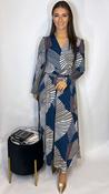 Gina Midi Dress Blue