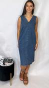 Ichi Hannah Denim Dress image
