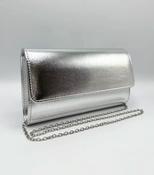 Cleo Clutch Silver image