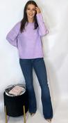 Ichi Baling Jumper Lilac