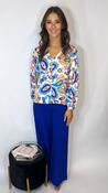 R&amp;amp;R Ellora Top Cobalt