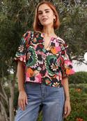 R&amp;amp;R Effy Top Pink