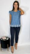 Panama Top Denim