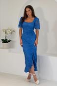 Heidi Lace Dress Blue image