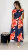 Betty Floral Dress Navy image