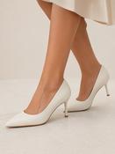 Avelisse White Heel