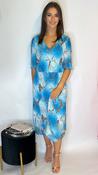 Tina Dress Blue image