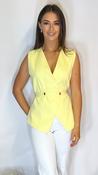 Luni Waistcoat Yellow