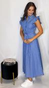 Valencia Dress Blue image