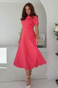Mint Dress Coral Pink image
