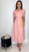 Tansy Lace Dress Blush image