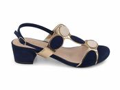 Isadora Heel Navy/White image