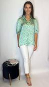 Jax Spot Print Blouse