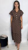 Lena Dress Brown image