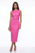 Monroe Polka Dress Pink image