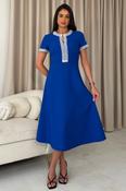 Natalie Dress Cobalt image