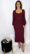 Mina Dress Wine image