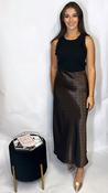 Vesper Satin Spot Skirt image
