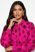 Zinnia Pink Floral Jacket image