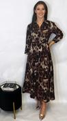 Angela Animal Print Dress image