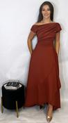 Florie Dress Rust image