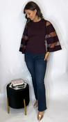 Elodie Top Plum image