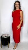 Eleni Midi Dress Red image