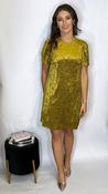 Brinley Dress Olive Gold image