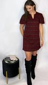 Leonora Dress  Wine Check image