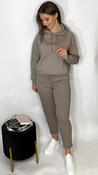 R&amp;amp;R Peyton Joggers Taupe Reg image