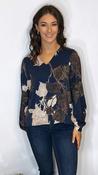 R&amp;amp;R Mia Blouse Blue