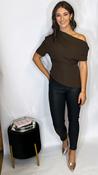 Sloane Top Brown image