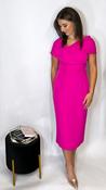Seraphina Dress Fuchsia image