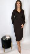R&amp;amp;R Celia Dress Brown image