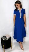 Natalie Dress Cobalt image
