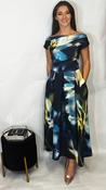 Betty Print Midi Dress image