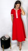 Natalie Dress Red image