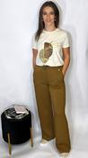 R&amp;amp;R Cora Joggers Olive Short image