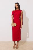 Eleni Midi Dress Red image