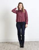 Rant&amp;amp;Rave Isabella Blouse Wine image