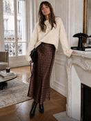 Vesper Satin Spot Skirt image
