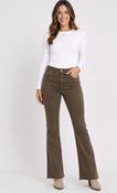 Brady Brown Flare Jeans image