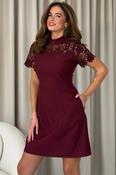 Dolcie Burgundy Dress image