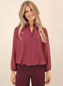 K&amp;amp;P Elly Band Top Plum image