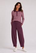 Marlow Berry Barrel Trousers image