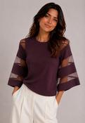 Elodie Top Plum image