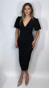 Freya Midi Dress Black image