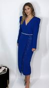 Vivienne Feather Dress Blue image