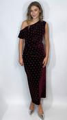Donna Velvet Beaded Dress image