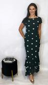 Roxy Polka Dress Green image